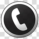 MetroDroid, black and white telephone logo transparent background PNG clipart