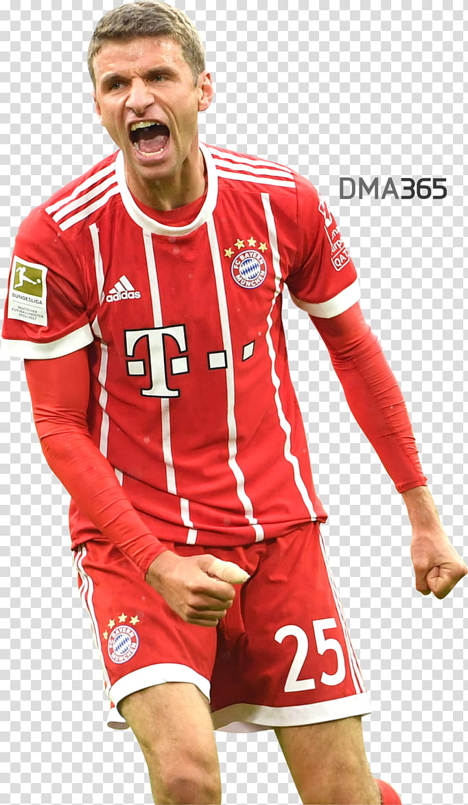 Thomas Muller transparent background PNG clipart