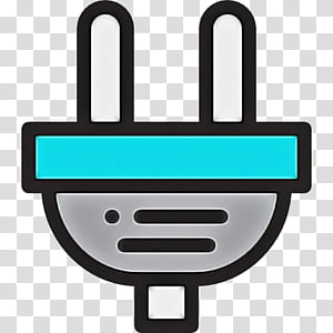 turquoise line hand icon symbol transparent background PNG clipart thumbnail