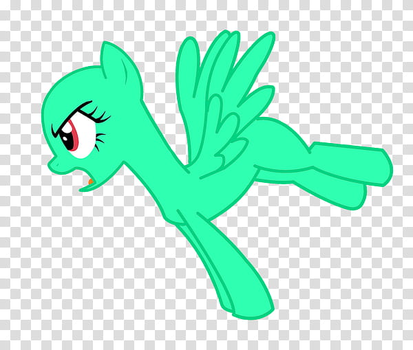 Assertive base pegasus, green pony transparent background PNG clipart