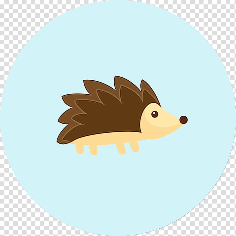 hedgehog erinaceidae cartoon porcupine leaf, Watercolor, Paint, Wet Ink, Fish transparent background PNG clipart