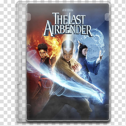 Movie Icon , The Last Airbender, The Last Airbender disc case transparent background PNG clipart