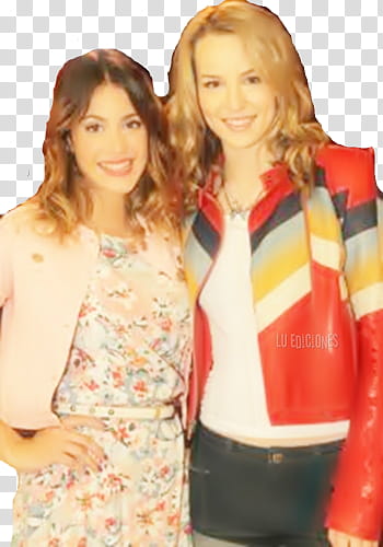 Tini Stoessel y Bridgit Mendler transparent background PNG clipart