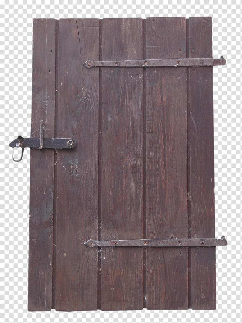 Old Door, brown wooden door transparent background PNG clipart