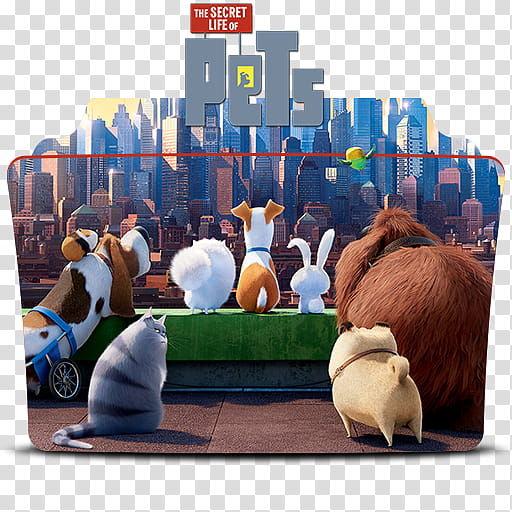 Illumination Entertainment Icon Folder , The Secret Life of Pets Icon Folder transparent background PNG clipart