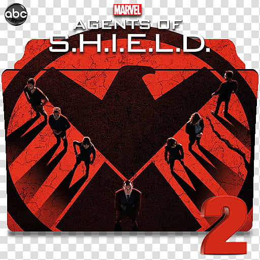 Marvels Agents of SHIELD season folder icons, Marvels Agents of SHIELD S ( transparent background PNG clipart