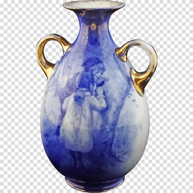 Vase Vase, Burslem, Ceramic, Royal Doulton, Jug, Porcelain, Blue Vase, Blue White Vase transparent background PNG clipart