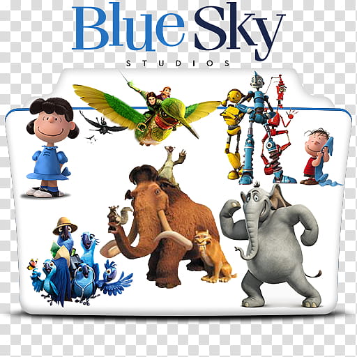 Blue Sky Studios Movie Collection Icon Folder transparent background PNG clipart
