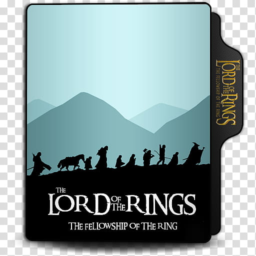 The Lord Of The Rings Collection Folder Icon , The Lord of the Rings The Fellowship of the Ring transparent background PNG clipart