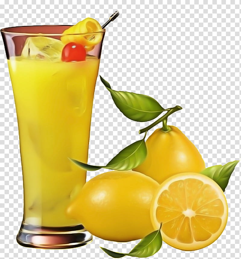 drink orange drink juice lemon-lime non-alcoholic beverage, Lemonlime, Nonalcoholic Beverage, Cocktail Garnish, Fuzzy Navel, Sour, Mai Tai transparent background PNG clipart