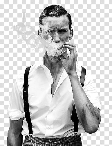 Back To The  s, man smoking transparent background PNG clipart