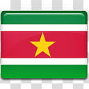All in One Country Flag Icon, Suriname-Flag- transparent background PNG clipart