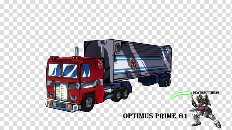 Optimus Prime G, Vehicle Mode. transparent background PNG clipart