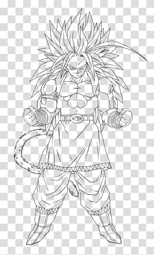 goku super saiyan 5 coloring - Clip Art Library