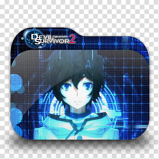 Devil Survivor  Anime Folder Icon, Devil Survivor  folder illustration transparent background PNG clipart