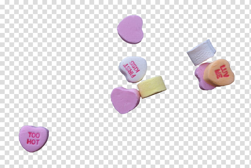 Candy Hearts s, assorted-color stones transparent background PNG clipart
