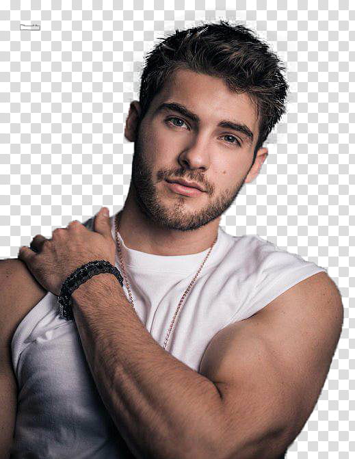 Cody Christian, man in white shirt transparent background PNG clipart