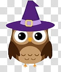 Halloween, brown owl illustration transparent background PNG clipart