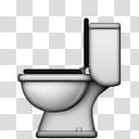 , white and black flush toilet illustration transparent background PNG clipart