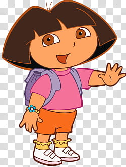 Dora The Explorer, Dora the Explorer transparent background PNG clipart