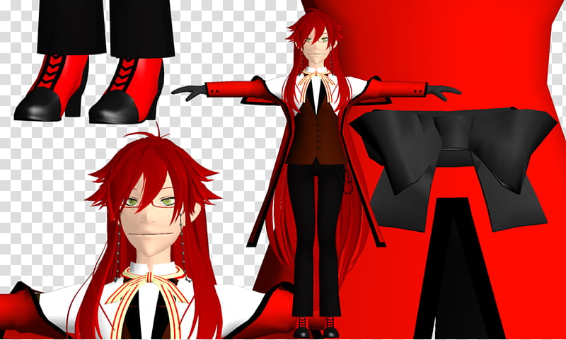 [WIP ] Grell Sutcliff transparent background PNG clipart