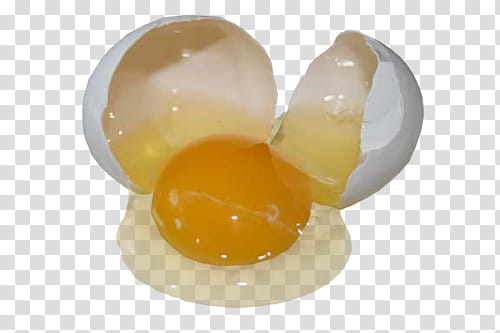 Rad , cracked white egg transparent background PNG clipart