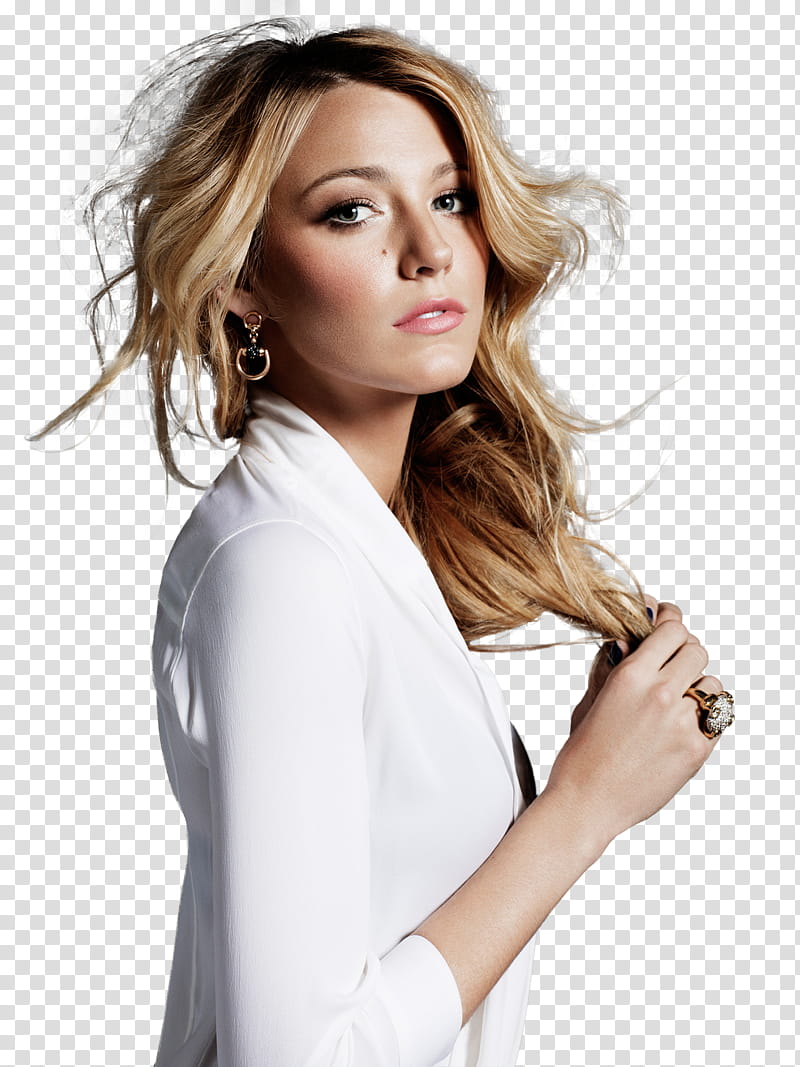 Blake Lively, women's white cardigan transparent background PNG clipart