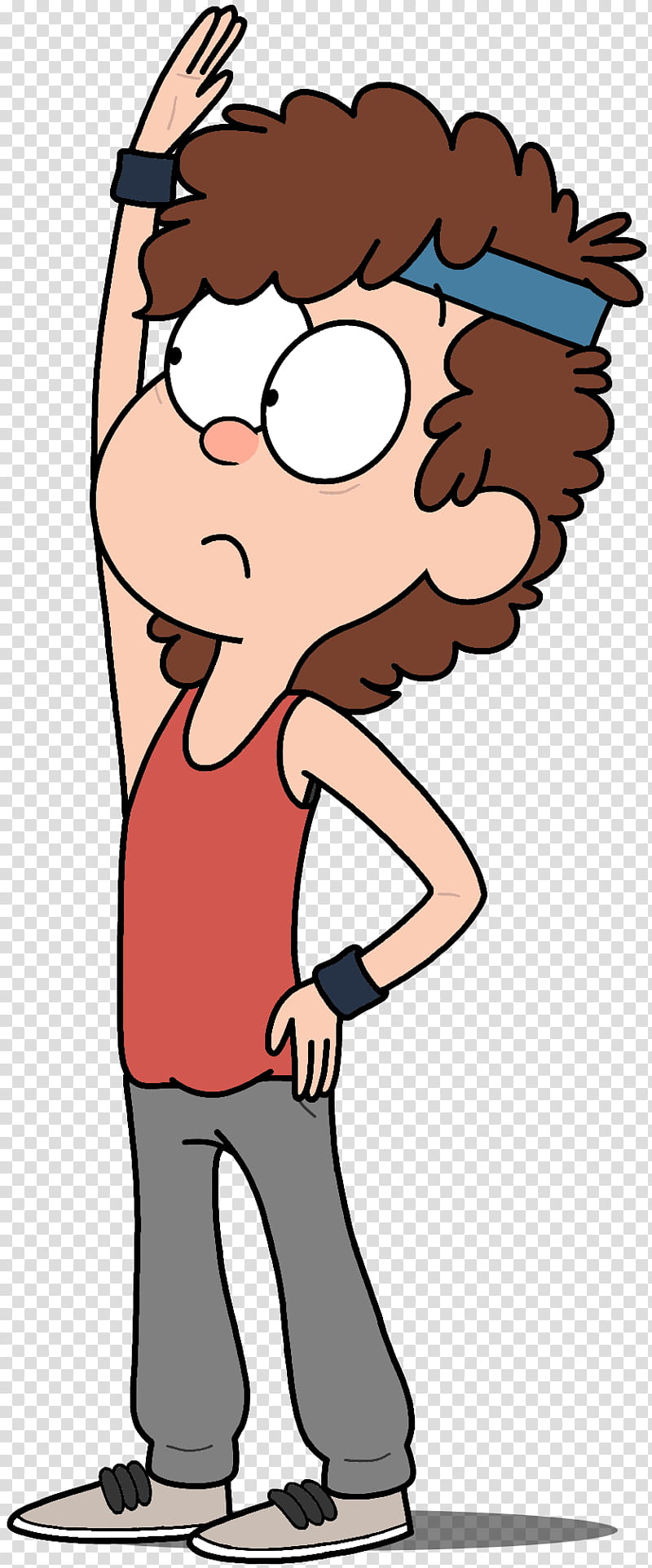 Dipper Pines, &#;s AU (Workout Getup) [] transparent background PNG clipart