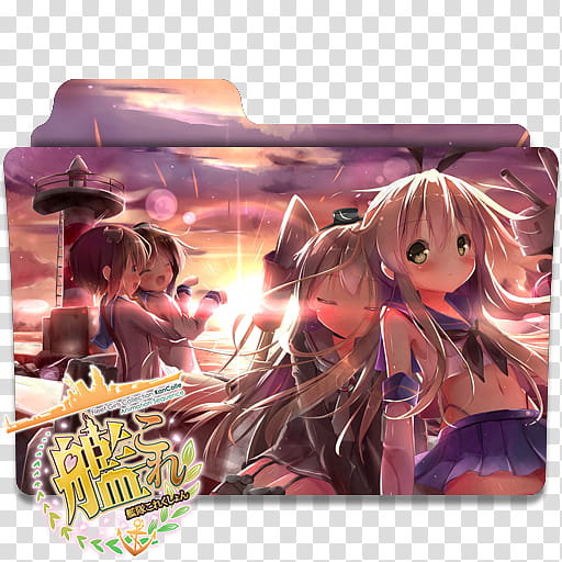 Anime Icon , Kantai Collection Kan Colle v transparent background PNG clipart