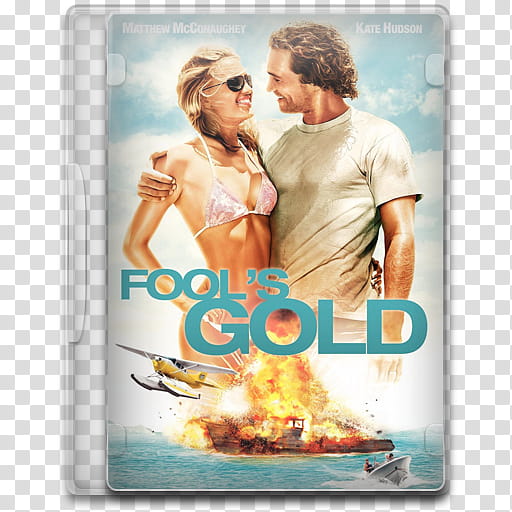 Movie Icon Mega , Fool's Gold, Fool's Gold DVD case transparent background PNG clipart