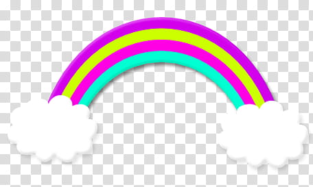 rainbow, rainbow and clouds illustration transparent background PNG clipart