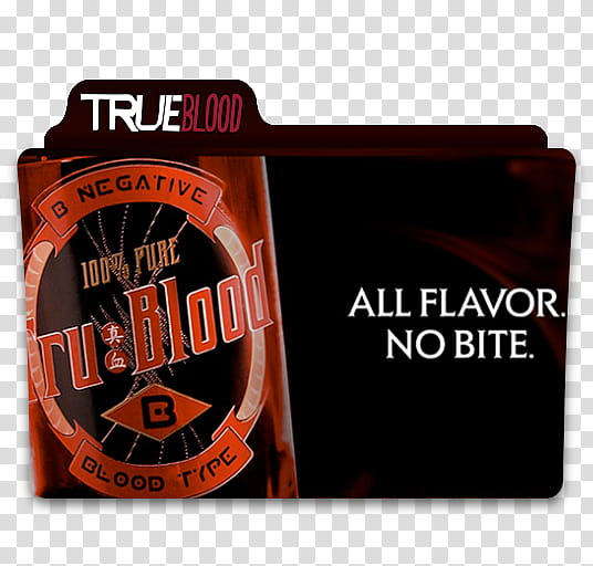 True Blood Folders, True Blood DVD case transparent background PNG clipart