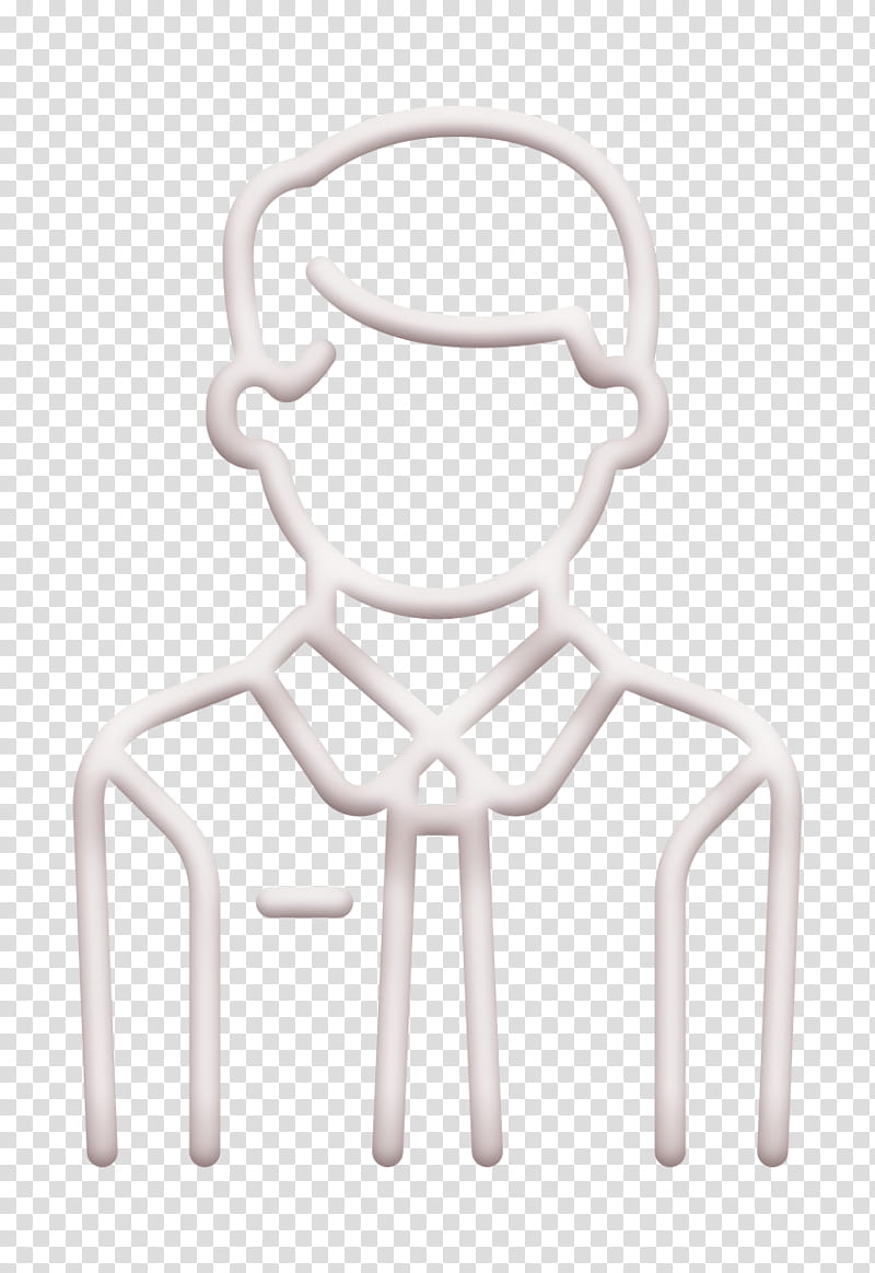 Man icon Employee icon Human Resources icon, Chair, Furniture, Logo transparent background PNG clipart