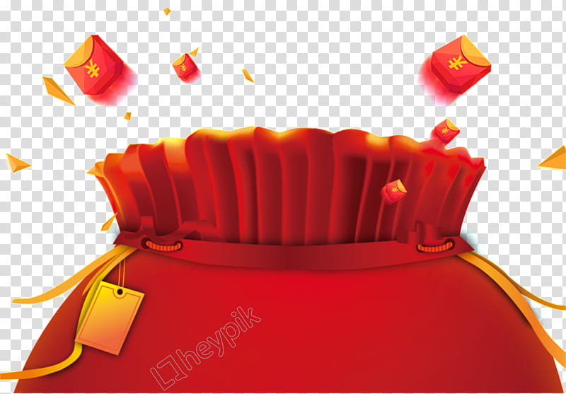 Chinese New Year Red Envelope, Paper, Goods, Holiday, New Years Day, Ecommerce, Bag, Orange transparent background PNG clipart