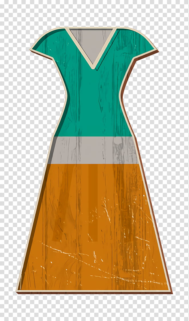 Clothes icon Dress icon, Clothing, Day Dress, Green, Cocktail Dress, Onepiece Garment, Aline, Fashion Design transparent background PNG clipart