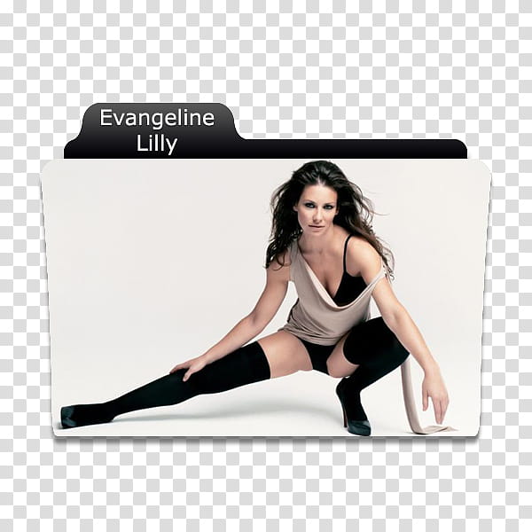Hot Models Folder , Evangeline Lilly transparent background PNG clipart