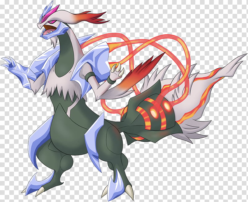 Shiny White Kyurem Active transparent background PNG clipart