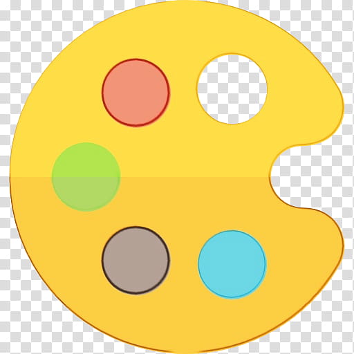 Yellow Circle, Smile transparent background PNG clipart