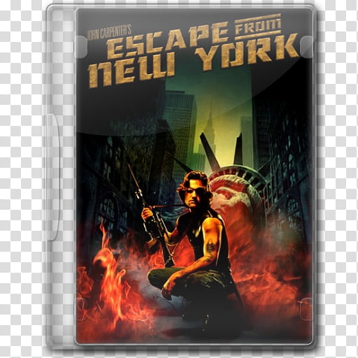 the BIG Movie Icon Collection E, Escape From New York transparent background PNG clipart