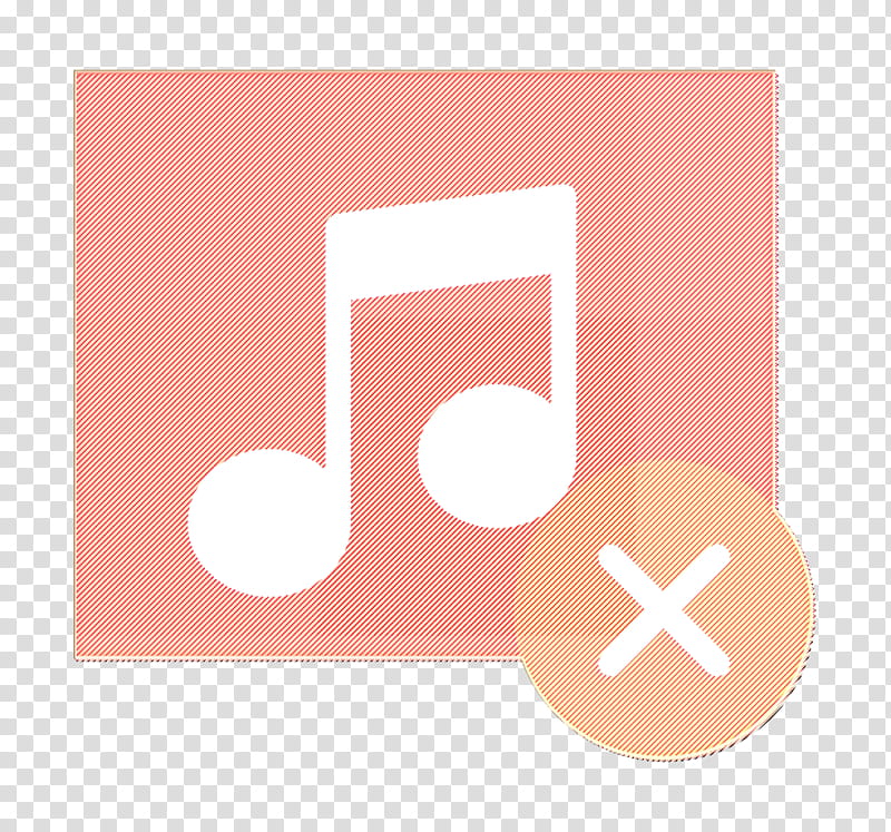 Music player icon Interaction Assets icon Music icon, Pink, Technology, Beige, Electronic Device, Circle, Peach, Logo transparent background PNG clipart