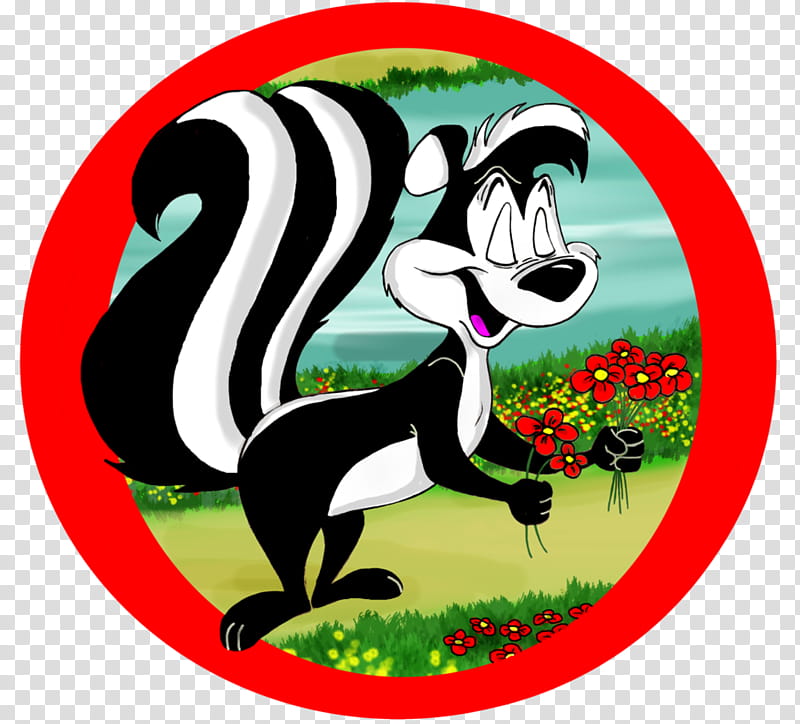 Green Grass, Penelope Pussycat, Looney Tunes, Pepe The Frog, Cartoon, Fan Art, Plate, Skunk transparent background PNG clipart