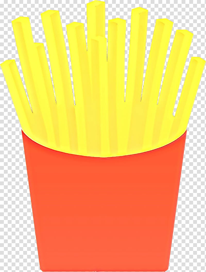 Yellow, Cartoon, Baking, Cup, French Fries, Side Dish, Fried Food, Plastic transparent background PNG clipart