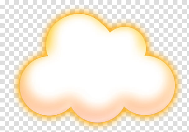 Color Clouds, yellow and white cloud illustration transparent background PNG clipart