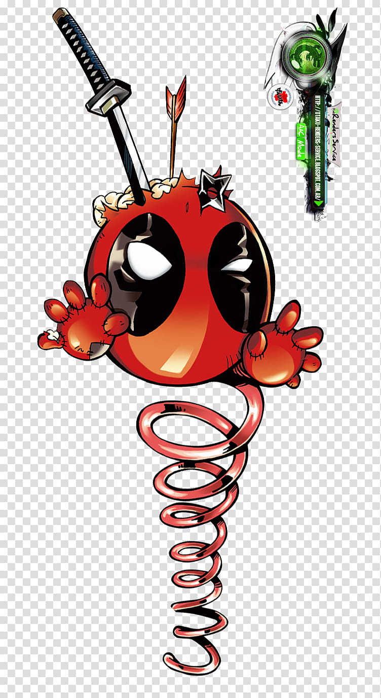 Deadpool Toy Deadpool AW Comic Bazooka transparent background PNG clipart