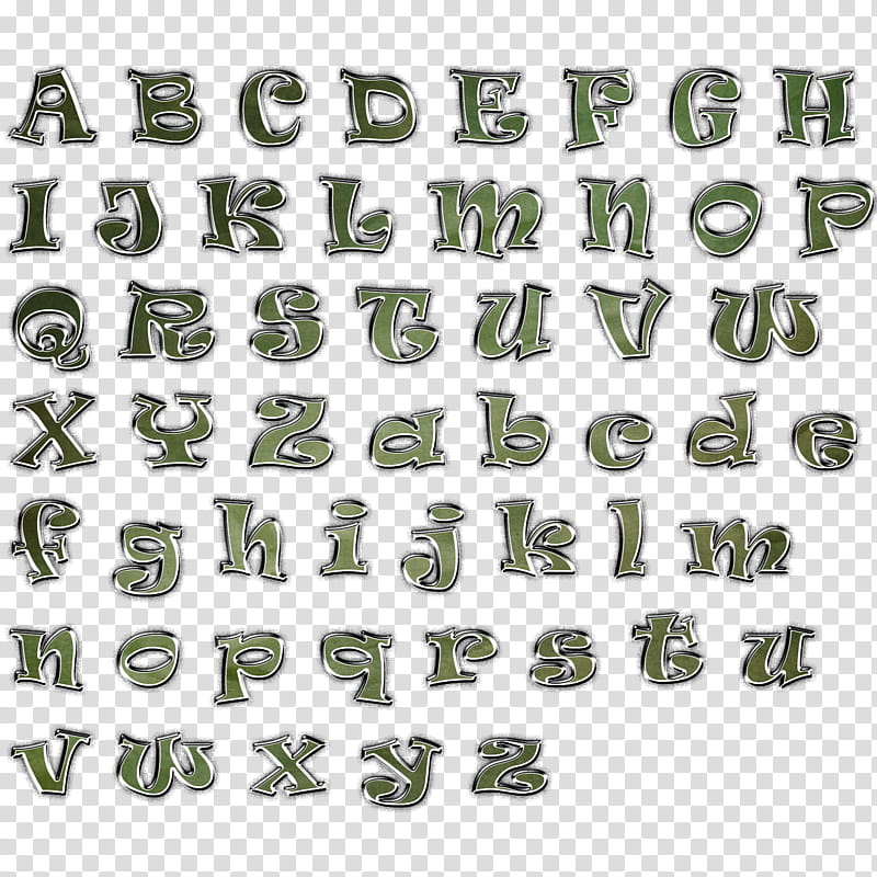 Wood Green, alphabet illustration transparent background PNG clipart