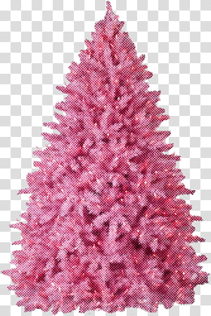 Christmas tree, Pink, Colorado Spruce, Oregon Pine, Christmas Decoration, Plant, Magenta, Holiday Ornament transparent background PNG clipart thumbnail