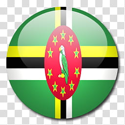 World Flags, Dominica icon transparent background PNG clipart