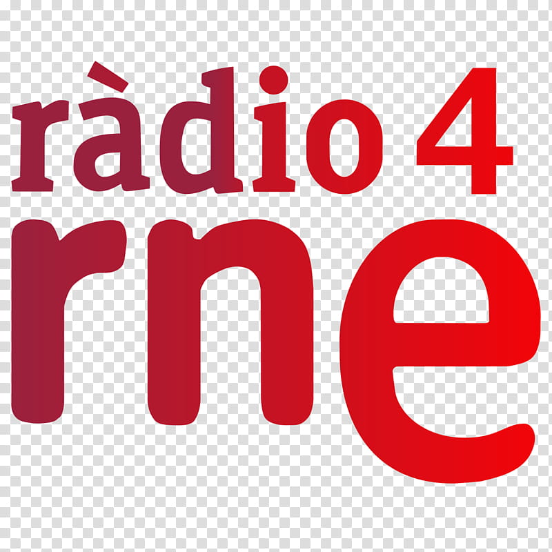 Logo Text, Radio 3, Radio 5, Radio Nacional, Spain, Red, Line, Area transparent background PNG clipart