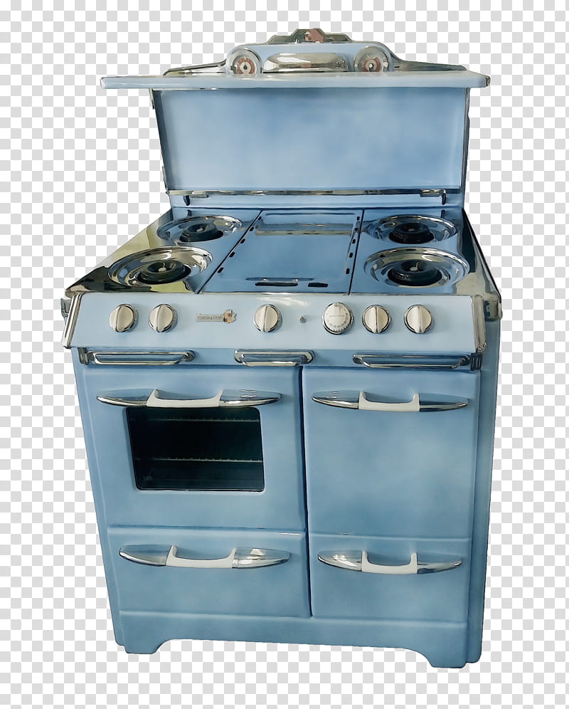 gas stove kitchen stove stove kitchen appliance major appliance, Watercolor, Paint, Wet Ink, Home Appliance, Oven, Cooktop transparent background PNG clipart