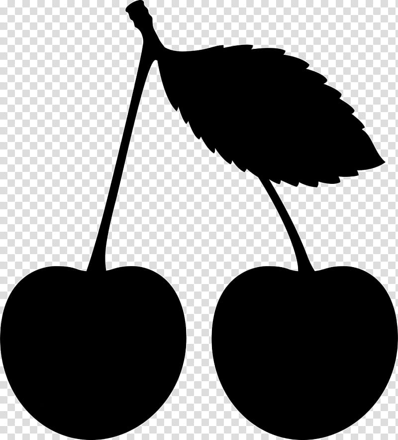 Tree Silhouette, Cherries, Drawing, Internet Of Things, Fruit, Hotel, Leaf, Black transparent background PNG clipart